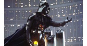 darth vader holding out hand